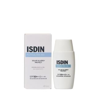 Isdin Foto Ultra 100 Solar Allergy Protect 50ml SPF50+ Αντηλιακό Προσώπου για Πρόληψη Σημαδιών 