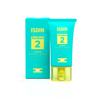 Isdin Acniben 2 Shine & Pimples Control Face Gel Cream 40ml Κρέμα Gel για Λιπαρές Επιδερμίδες