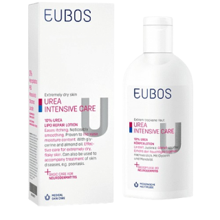 Eubos Urea 10% Lipo Repair Lotion 200ml Ενυδατικό Γαλάκτωμα Σώματος για το Βράδυ