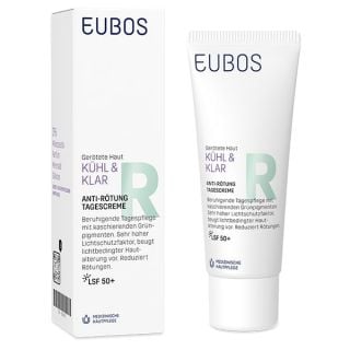 Eubos Cool & Calm Redness Relieving Day Cream Spf50 40ml Καταπραϋντική Κρέμα Ημέρας για την Ερυθρότητα