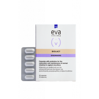 InterMed Eva Biolact 20 Capsules Προβιοτικά σε Κάψουλες