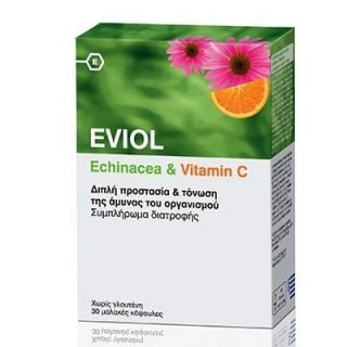 Eviol Echinacea & Vitamin C 30 Caps