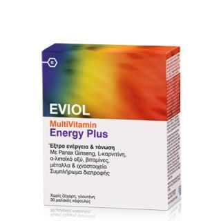 Eviol Multivitamin Energy Plus 30 Caps