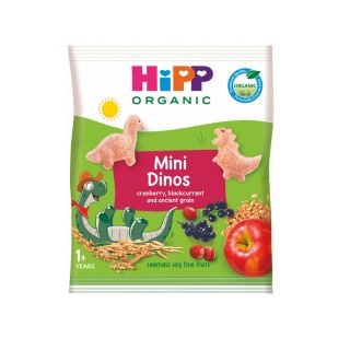 Hipp Organic Mini Dinos Παιδικό Σνακ από τον 12ο μήνα 30gr