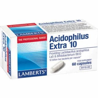 Lamberts Acidophilus Extra 10 60 Caps Προβιοτικό 