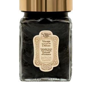  La Sultane de Saba Journey to Spices Απολεπιστικό Αυθεντικό Μαύρο Σαπούνι Ευκάλυπτου 300ml