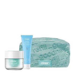 Clinea Promo Crush into Hydration Water Crush Ενυδατική Κρέμα-Gel Προσώπου Ελαφριάς Υφής 50ml & Caring Bubbles Κρεμώδης Αφρός Καθαρισμού 150ml