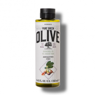 Korres Pure Greek Olive Showergel Fig Αφρόλουτρο Σύκο 250ml