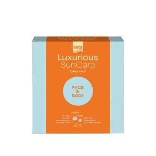 InterMed Luxurious Suncare Family Pack - Αντηλιακή Κρέμα Προσώπου SPF50 75ml & Αντηλιακή Κρέμα Σώματος SPF50 200ml