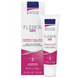 Galenia Flebion Forte Couperose Facial Cream Spf16 30ml Κρέμα Προσώπου Κατά Της Ερυθρότητας για Ευαίσθητες Επιδερμίδες