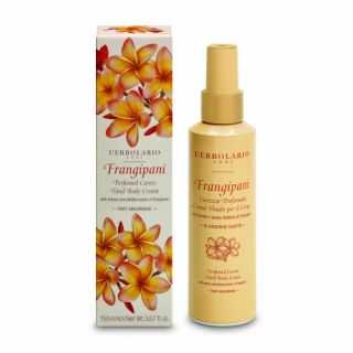 L ’erbolario Frangipani Perfumed Caress Fluid Body Cream 150ml Αρωματική Λεπτόρρευστη Κρέμα Σώματος