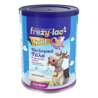 Frezyderm Frezylac Gold 3 Βιολογικό Αγελαδινό Γάλα 400gr