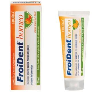 Froika FroiDent Homeo Toothpaste 75ml Orange - Grapefruit