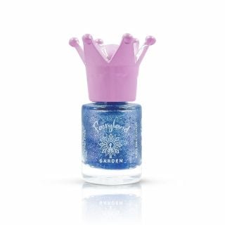 Garden Fairyland Nail Polish Glitter Blue Betty 1Παιδικό Βερνίκι Νυχιών Με Άρωμα Φράουλα 7.5ml