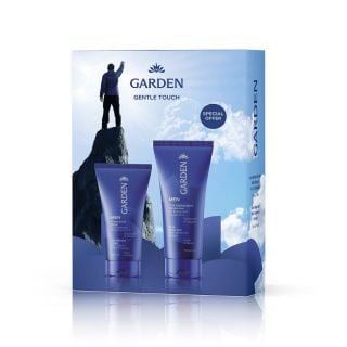 Garden Promo Men Gentle Touch with Anti-Wrinkle Face & Eyes Cream 50ml & Face Wash Gel 100ml