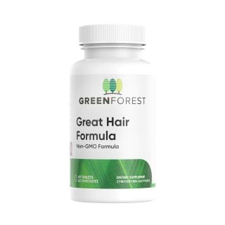 Green Forest Great Hair Formula 60tabs Συμπλήρωμα Διατροφής για Ενδυνάμωση των Μαλλιών