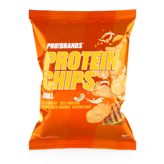 Pro!Brands Πρωτεϊνικά Chips Grill 50gr