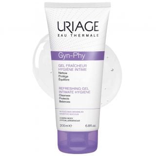 Uriage Gyn-Phy Intimate Hygiene Refreshing Gel 200ml Καθαρισμός Ευαίσθητης Περιοχής