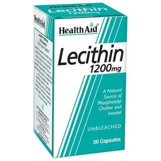 Health Aid Lecithin 1200mg 50 Caps