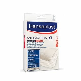 Hansaplast Antibacterial XL Sensitive Sterile