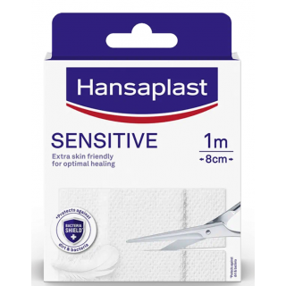 Hansaplast Sensitive Υποαλλεργικό Επίθεμα 1m x 8cm 
