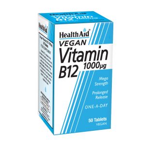 Health Aid Βιταμίνη B12 1000μg 50 Vetabs
