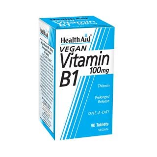 Health Aid Βιταμίνη B1 100mg 90 Tabs