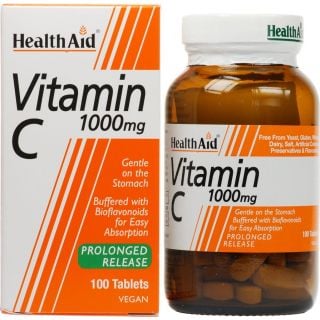 Health Aid Vitamin C 1000mg Prolonged Release 100 Tabs