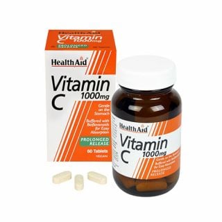 Health Aid Vitamin C 1gr Bioflavonoids 60 Tabs