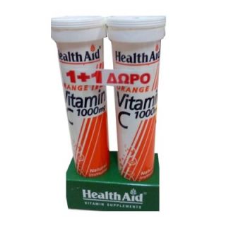 Health Aid Vitamin C 1000mg 2 x 20 Tabs