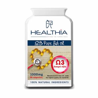 Healthia Ω3 Pure Fish Oil 1000mg 60 Caps