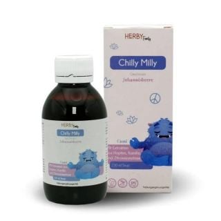 Herby Family Chilly Milly  Kids Dietary Supplement 150ml Παιδικό Συμπλήρωμα Διατροφής για Ηρεμία & Χαλάρωση σε Μορφή Σιροπιού