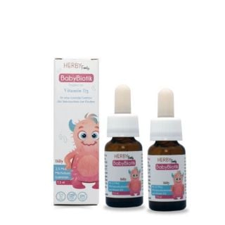 Herby Family BabyBiotik Probiotic plus Vitamin D3 7.5ml Προβιοτικό για Βρέφη και Παιδιά