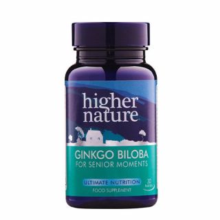 Higher Nature Ginkgo Biloba 6000mg 30 VTabs 