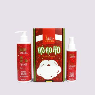 Aloe+ Colors Promo Christmas Ho Ho Ho! Αφρόλουτρο 250ml + Σπρέι Μαλλιών & Σώματος 100ml