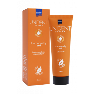 Intermed Unident Pharma Homeopathy Care Toothpaste for Use in Combination with Homeopathy 75ml