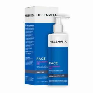 Helenvita Hydration Face Cleansing Oil 200ml Λάδι Καθαρισμού & Ντεμακιγιάζ Προσώπου