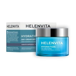Helenvita Hydration Face & Neck Day Cream Spf25 50ml Ενυδατική Κρέμα Ημέρας για Πρόσωπο & Λαιμό