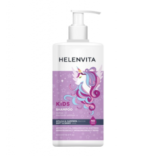 Helenvita Kids Unicorn Παιδικό Σαμπουάν με 96% Συστατικά Φυσικής Προέλευσης 500ml