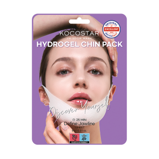 Kocostar Hydrogel Chin Mask 9gr Firming Chin Patch with Niacinamide & Peptides