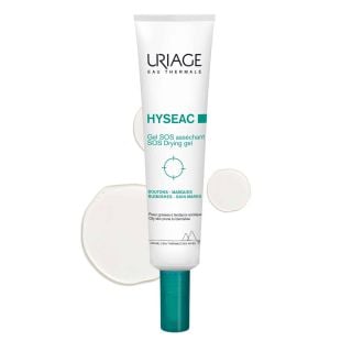 Uriage Hyseac SOS Drying Gel 15ml Ξηραντικό Gel Προσώπου Κατά των Ατελειών