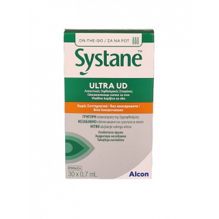 Alcon New Systane Ultra UD Λιπαντικές Οφθαλμικές Σταγόνες 30 x 0.7ml