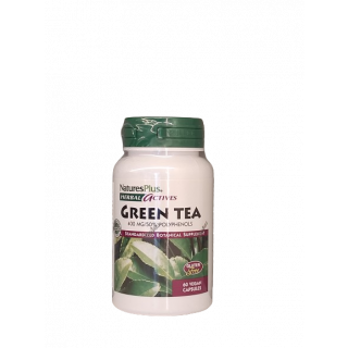 Nature's Plus Herbal Actives Green Tea 400mg / 50% Polyphenols 60caps Συμπλήρωμα Διατροφής με Πράσινο Τσάι 60caps