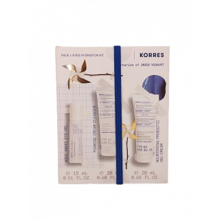 Korres Promo Herbarium of Greek Yoghurt Gel Ματιών 15ml & Αφρώδης Κρέμα Καθαρισμού Προσώπου 20ml & Θρεπτική Τζελ Κρέμα Προσώπου 20ml