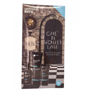 Medisei Promo Panthenol Extra Care in Wonderland Men Ανδρικό Άρωμα 50ml & Men 3 in 1 Καθαριστικό Προσώπου Μαλλιών & Σώματος 200ml & Ανδρική Αντιρυτιδική Κρέμα Προσώπου & Ματιών 75ml