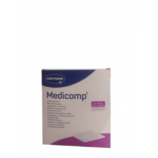 Hartmann Medicomp 10x10cm Επιθέματα Αποστειρωμένα από Μη Υφασμένο Υλικό 25x2 Τεμάχια