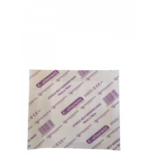 Karabinis Medical Alfashield Αποστειρωμένα Αυτοκόλλητα Επιθέματα 10x10cm 1τμχ