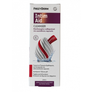 Frezyderm Intim Aid Cleanser pH5.0 200ml Εξειδικευμένο Καθαριστικό Ευαίσθητης Περιοχής