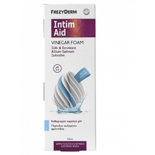 Frezyderm Intim Aid Vinegar Foam pH3.5 100ml Αφρός Καθαρισμού Ευαίσθητης Περιοχής με Ξύδι