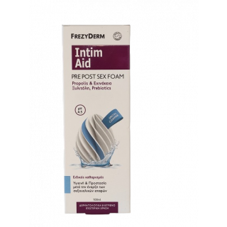 Frezyderm Intim Aid Pre Post Sex Foam pH4.5 100ml Ειδικό Καθαριστικό Ευαίσθητης Περιοχής για Υγιεινή & Προστασία μετά την Έναρξη των Σεξουαλικών Επαφών